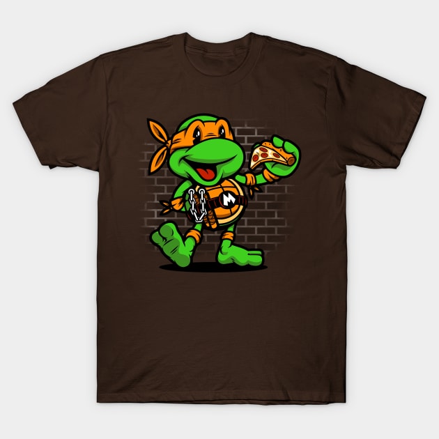 Vintage Michelangelo T-Shirt by harebrained